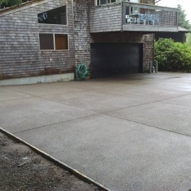 exsposed driveway